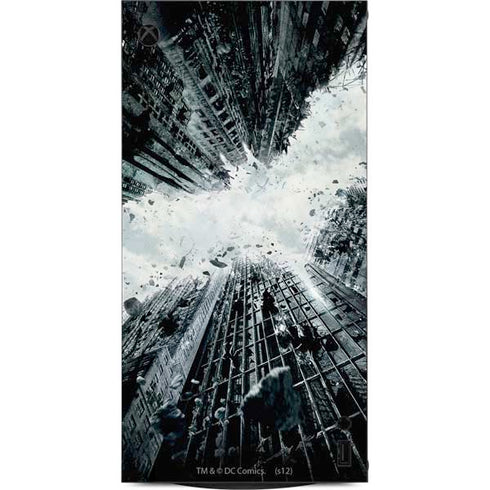 DC Comics Batman Dark Knight Rises Poster XBox Series X Digital Edition Console Skin